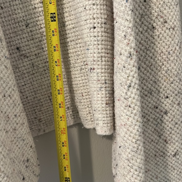 Old Navy cream confetti cardigan vest - Picture 7 of 8